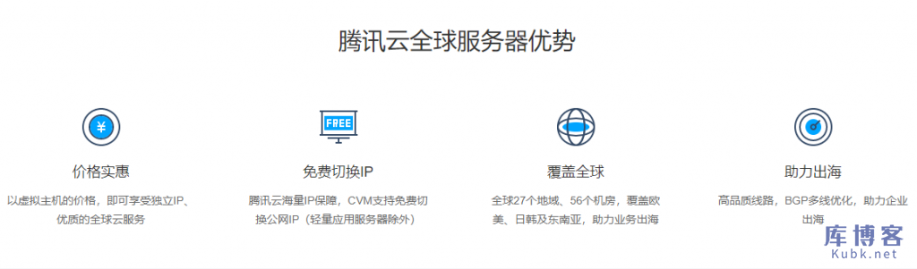 腾讯云免备案的云服务器在哪里购买?-库博客